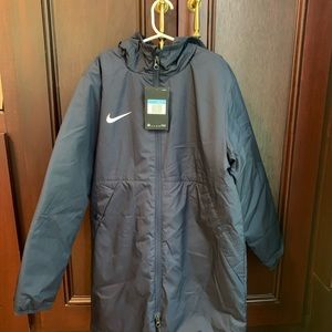 Nike Sideline / Stadium Coat / Jacket Youth Size M (Unisex 10-12) Navy NWT